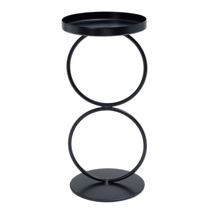 Kaarsenhouder Roan zwart