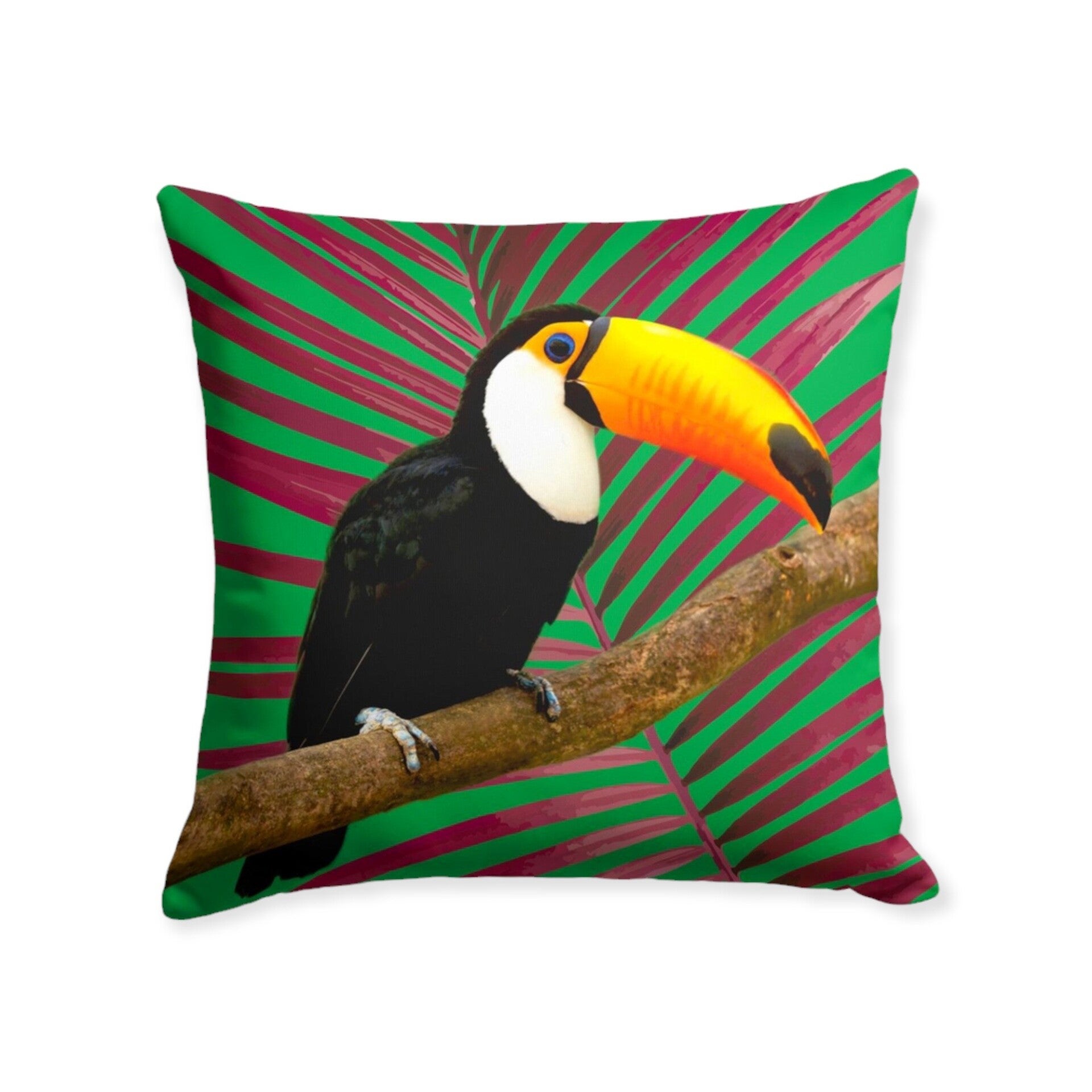 Kussenhoes | Toekan | Jungle | 43x43cm