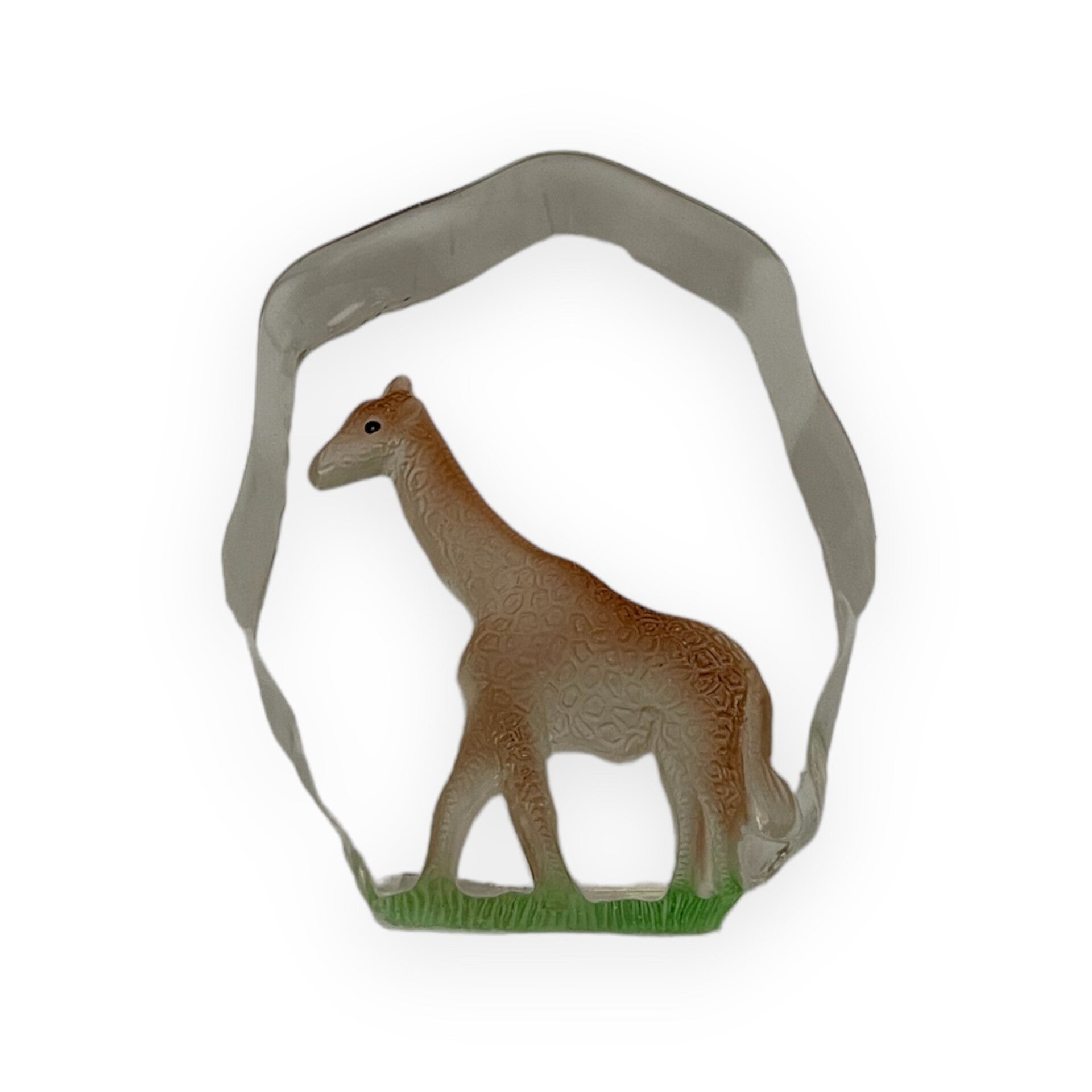 Glasblokje giraffe