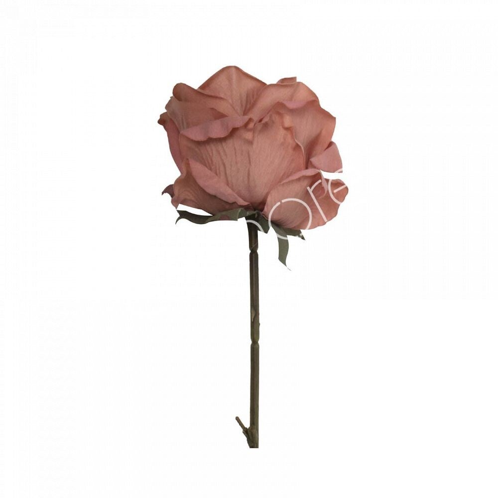 Zijdenbloem Colmore roze roos velvet (75cm)