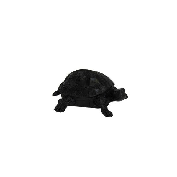 Beeld | Sieradendoos | Schildpad | Turtle | Zwart | Housevitamin | Polyresin | 15,5x13,5x7,5cm