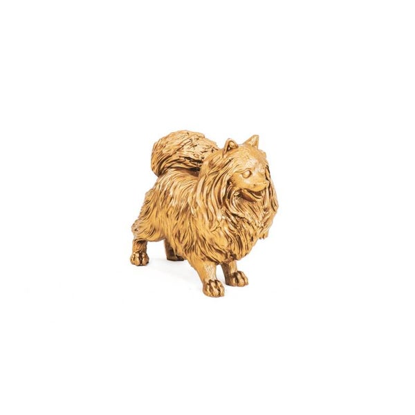 Beeld | Hond | Pomeriaan | Goud | Housevitamin | 23cm