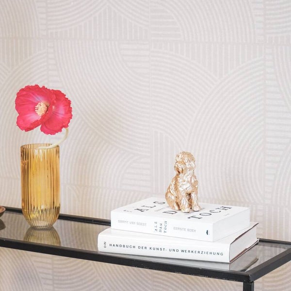 Housevitamin Labradoodle Hondenbeeld – Gouden Luxe Dierenbeeld