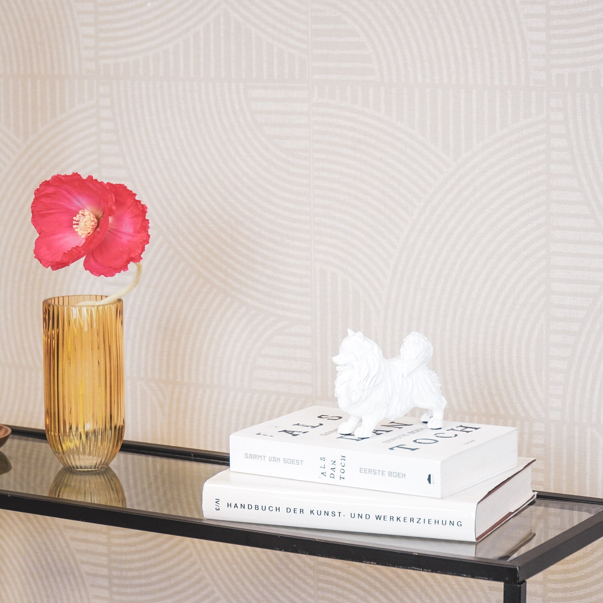 Housevitamin Pomeriaan Hondenbeeld – Witte Moderne Decoratie