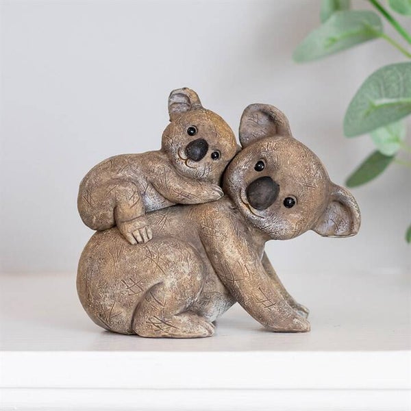 Beeld mama en baby koala