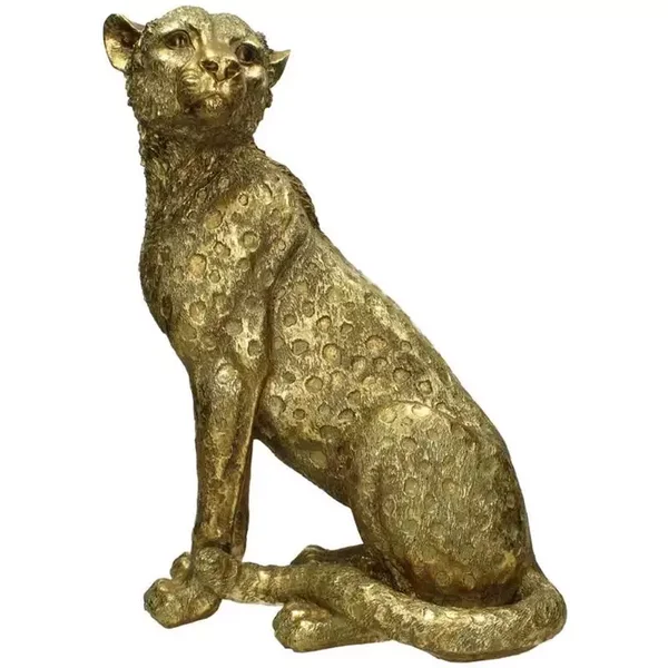 Beeld panter groot goud