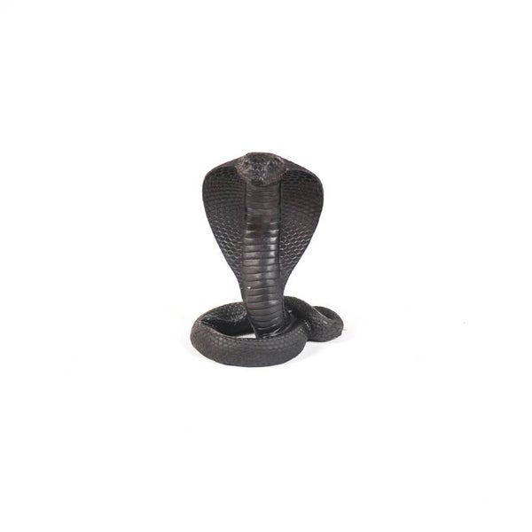 Beeld | Slang | Cobra | Zwart | Housevitamin | 15x11x19cm