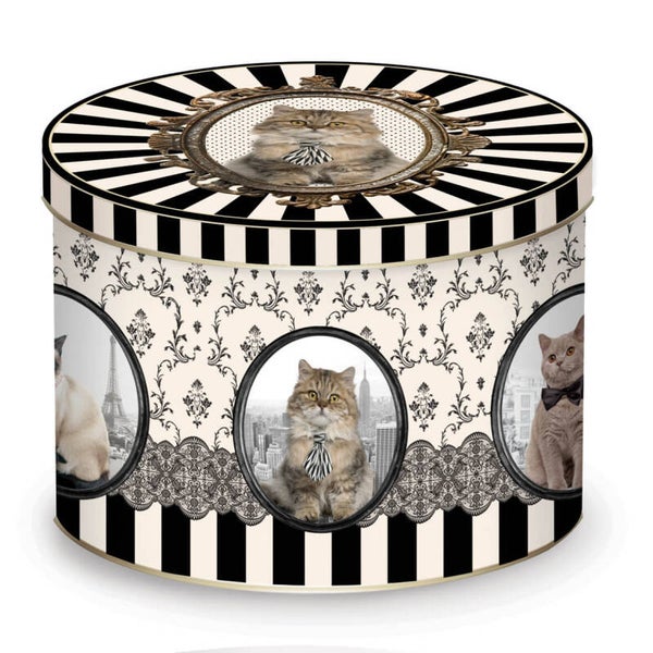 Blik & mok katten barok stijl