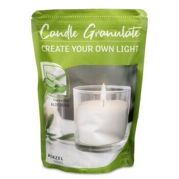 Burning Sand | Kaarsenzand | Geur | Aloë Vera | 400 gram | Incl. 4 lonten | 50 branduren