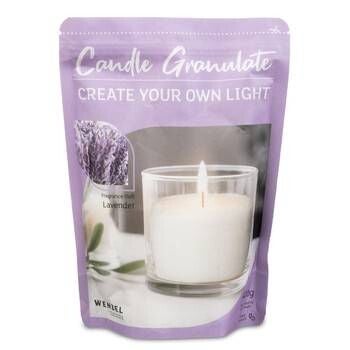 Burning Sand | Kaarsenzand | Geur | Lavendel | 400 gram | Incl. 4 lonten | 50 branduren