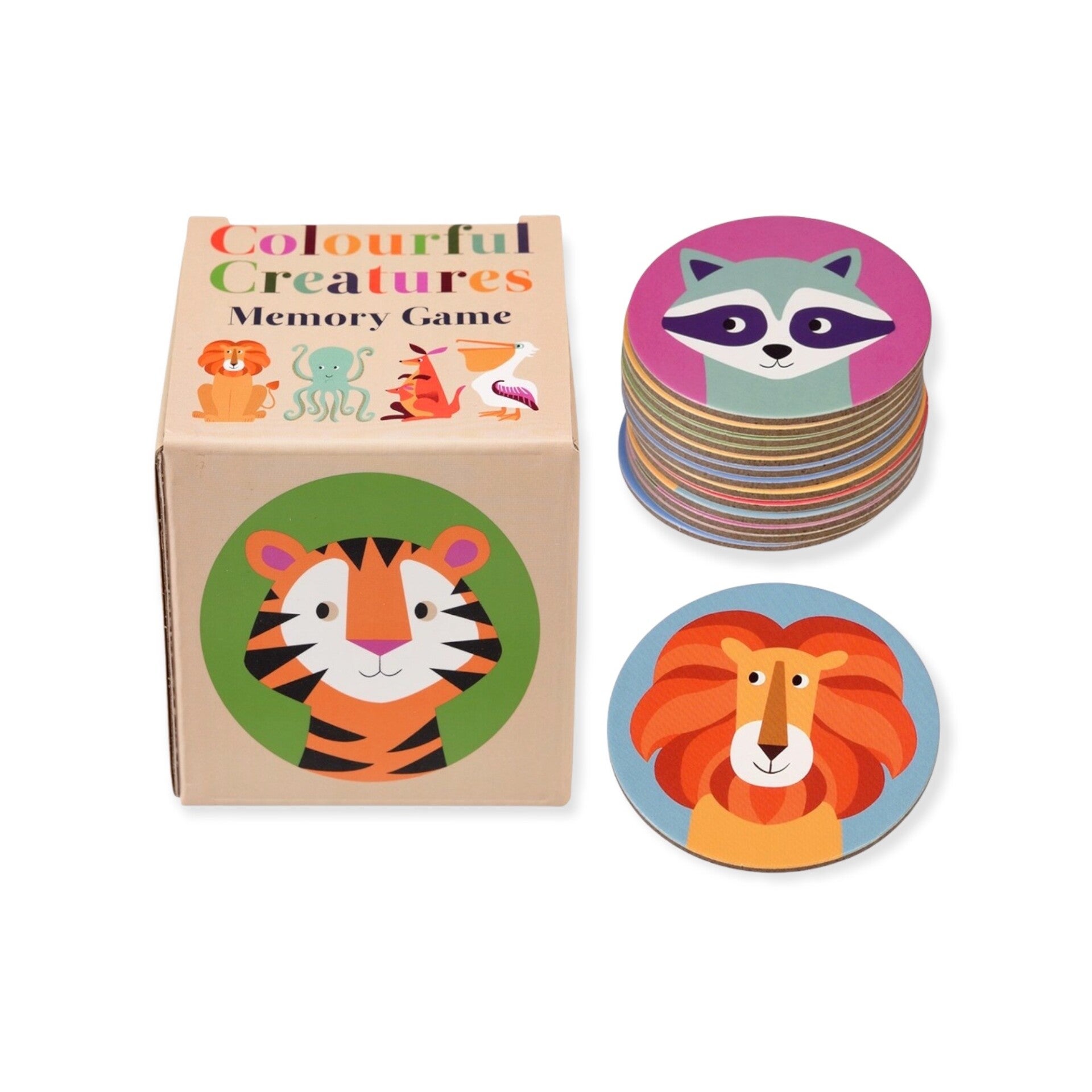 Kinderspeelgoed | Spel | Dieren | Memory | Rex London | 2+ jaar