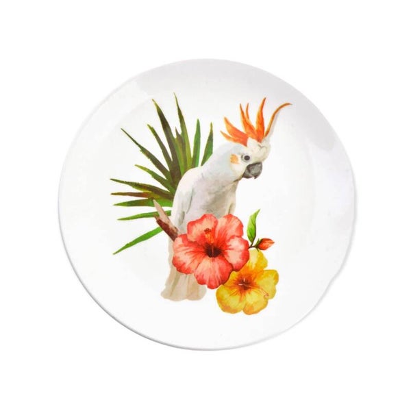 Decoratie (wand) bord kaketoe