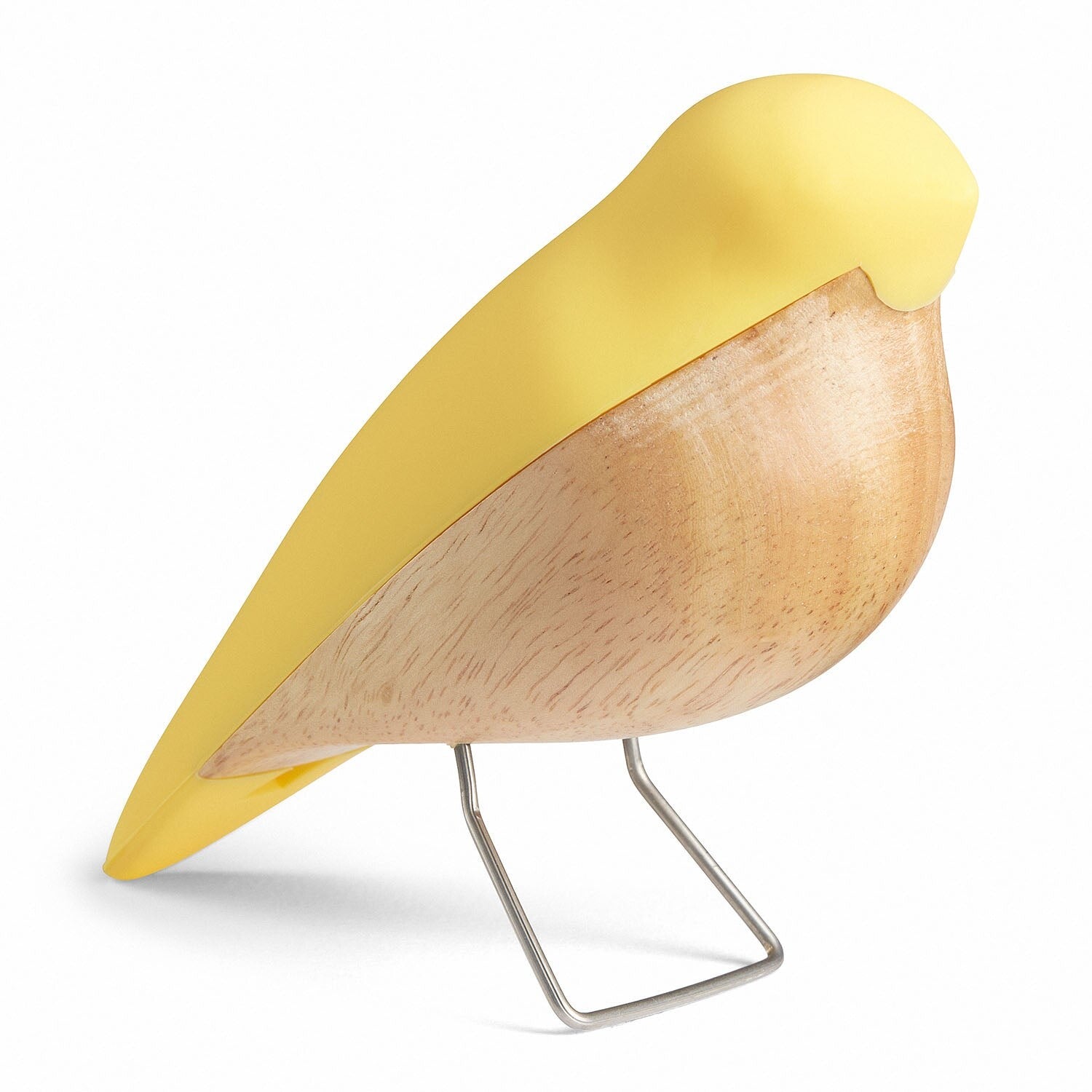 Design beeldje vogel 'The Nightingale, Sunglow' in geel