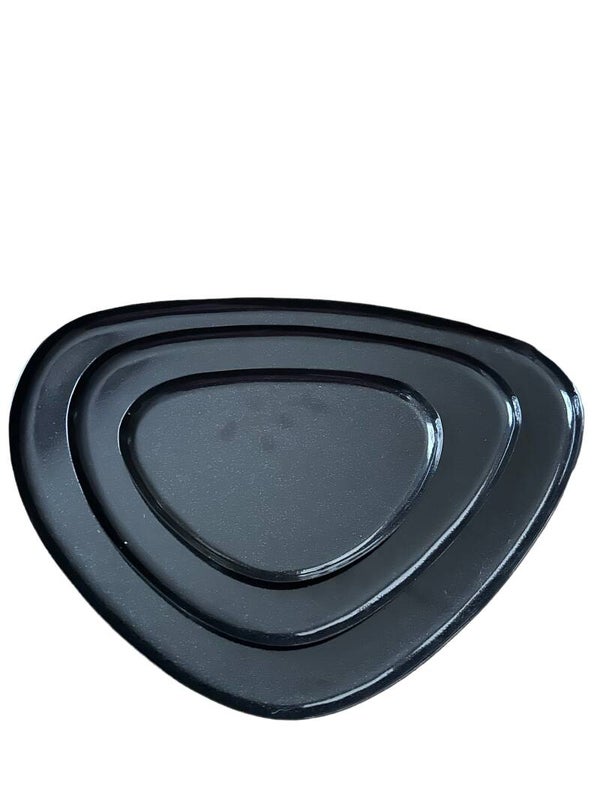 Dienblad | Organisch | Zwart | Metaal | 3 afmetingen