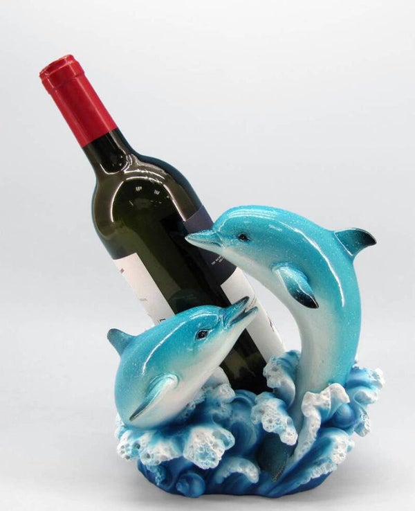 Dolfijn Wijnhouder – Zeevol Charme in Blauw