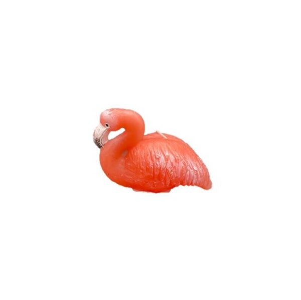 Kaars in vorm van flamingo