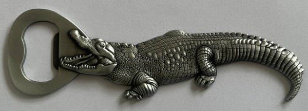 Krokodil Flesopener Magneet – Metaal