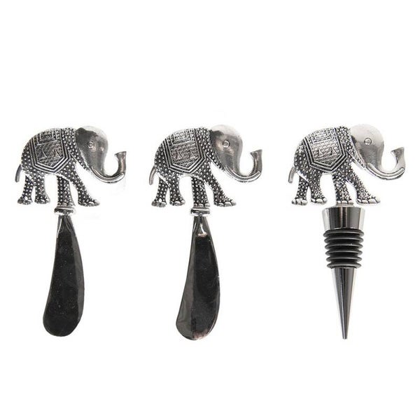 Flessenstop en kaasmesjes olifant