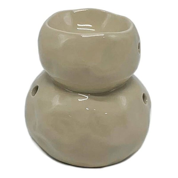 Geurbrander | Beige | Stone | Aardewerk | 10,5cm