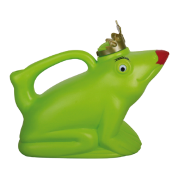 Gieter | Kikker | Groen | Kunststof | 24,3x11,6x20,5cm