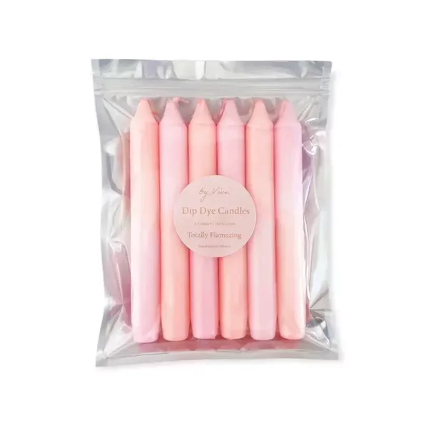 Dip Dye kaarsen 'Totally Flamazing'