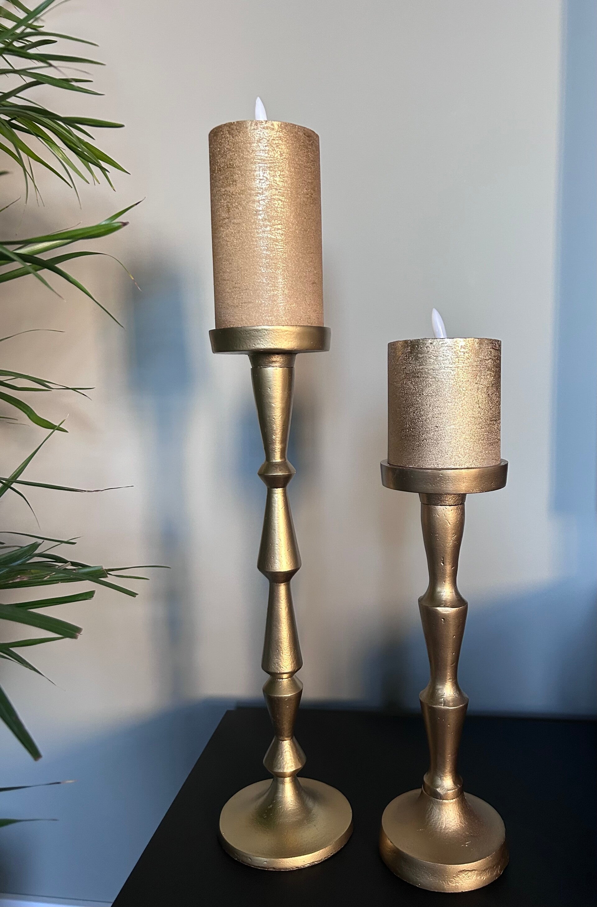 Kandelaar | Goud | Colmore | Aluminium | 2 afmetingen