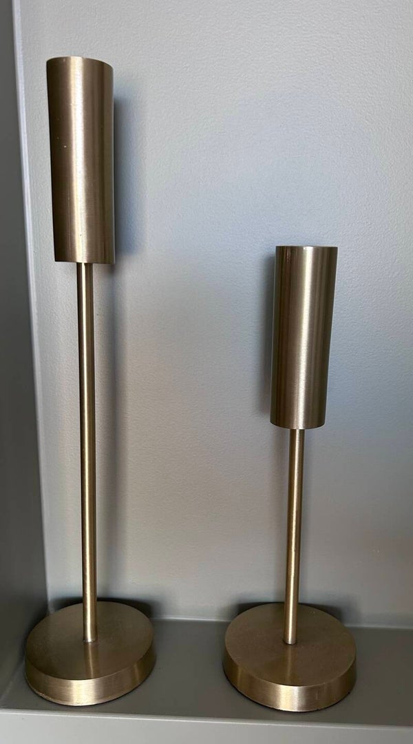 Kandelaar | Modern | Goud | in 2 afmetingen