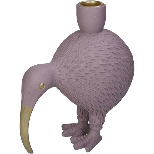 Kandelaar kiwi vogel paars