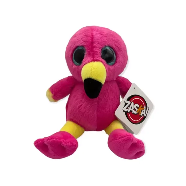 Flamingo knuffel 15cm