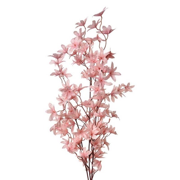 Kunstbloem | Kunsttak | Bloesem | Bloemetjes | Roze | 112cm