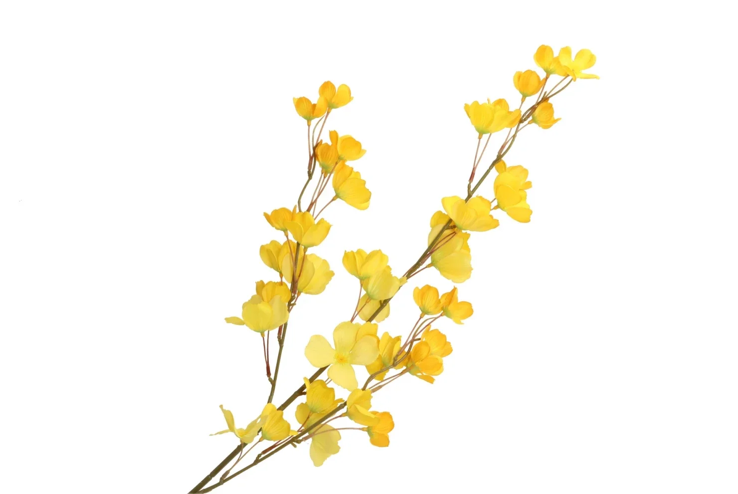 Zijdenbloemen | Wolfberry | Geel | 106cm