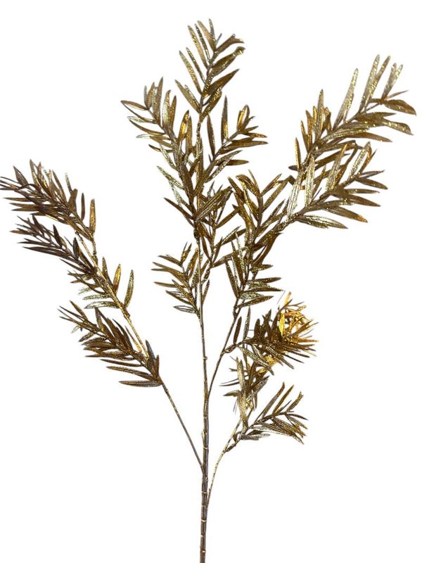 Kunsttak | Glittertak | Goud | 81cm