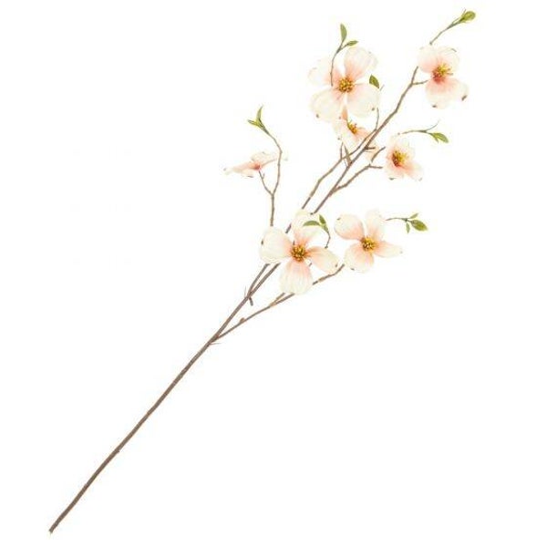 Kunstbloem | Dogwood | Roze | 75cm