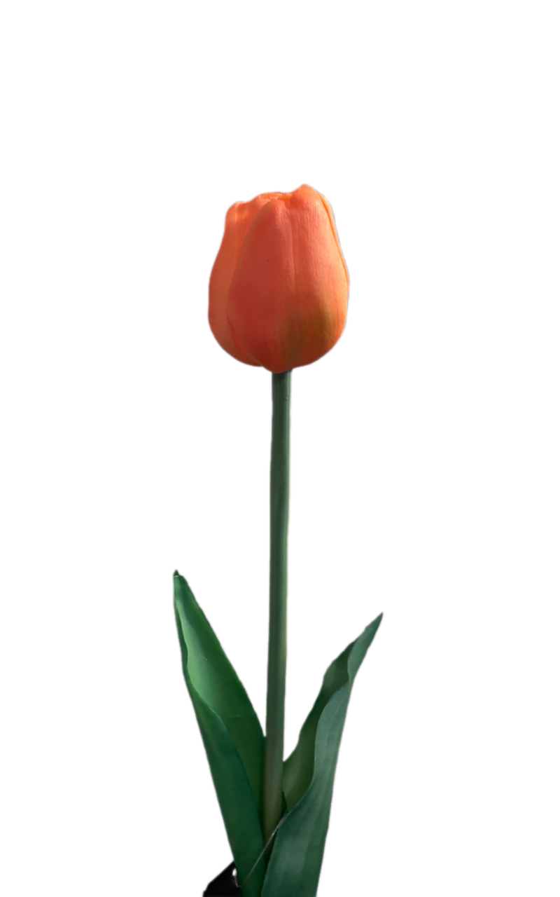 Kunstbloem | Tulp | Realtouch | Oranje | Countryfield | 44cm