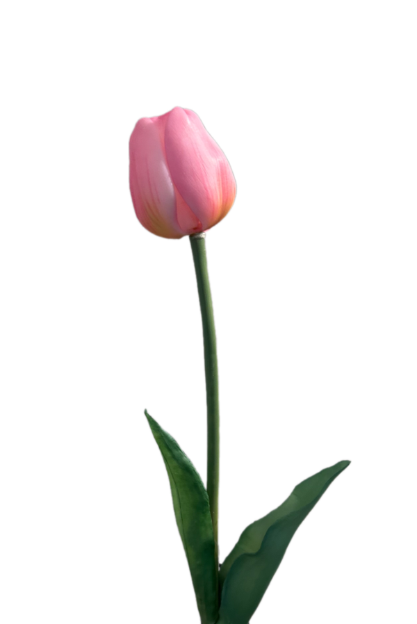 Kunstbloem | Tulp | Realtouch | Roze | Lichtroze | Countryfield | 44cm