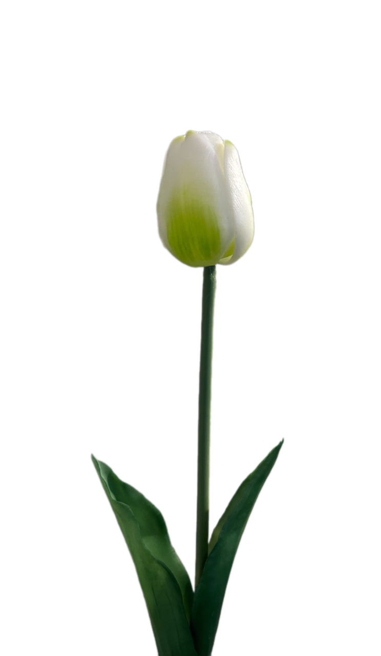 Kunstbloem | Tulp | Realtouch | Wit | Countryfield | 44cm