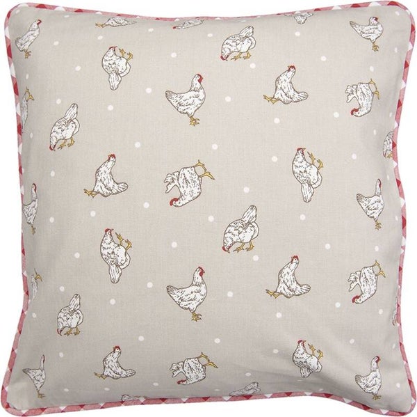 Kussenhoes kippen in 2 varianten