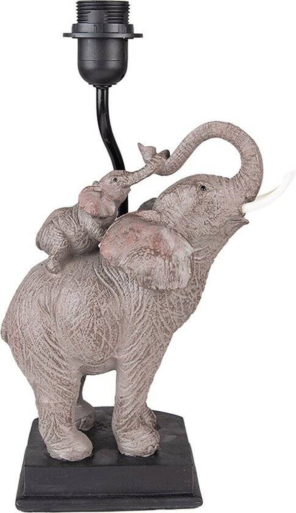 Lamp | Olifant | Clayre & Eef | 21x14x36cm