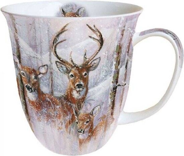 Mok | Kerstmok | Rendieren | Wilderness Stage | 400ml