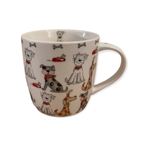 Mok honden (twee soorten prints)