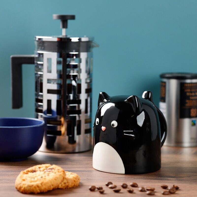 Kattenmok Oeps, Ondersteboven! – 400 ml Keramiek