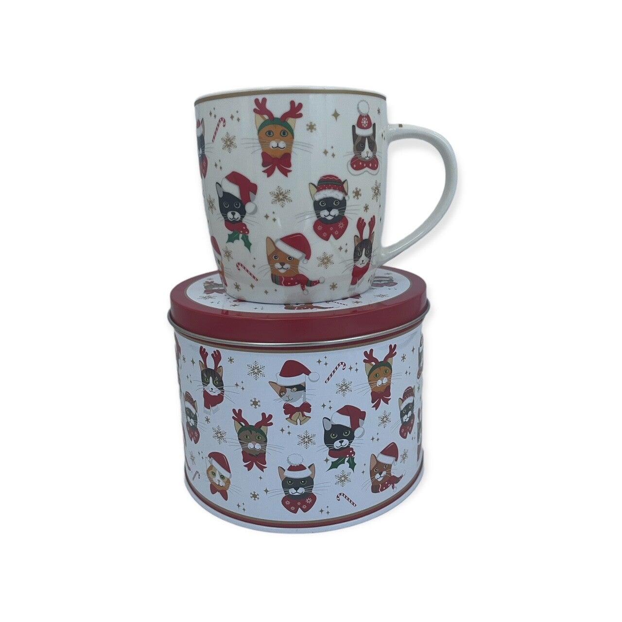 Blik & Mok katten kerst