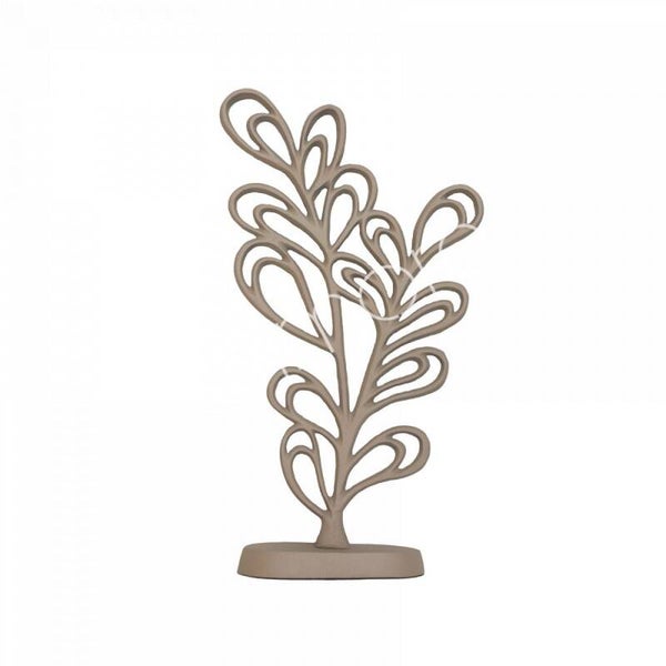 Colmore ornament bloem taupe