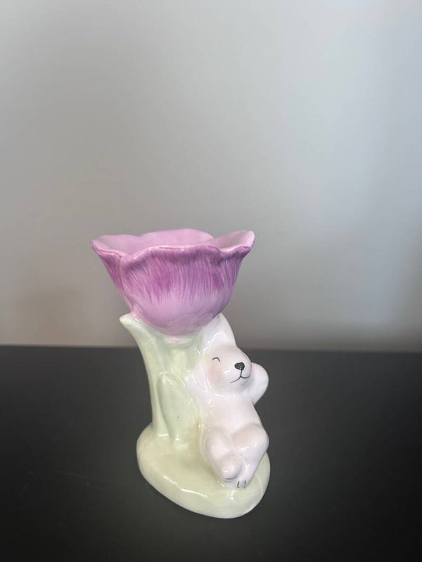 Eierdop Konijn Paars – Luxe Paasservies🐰💜