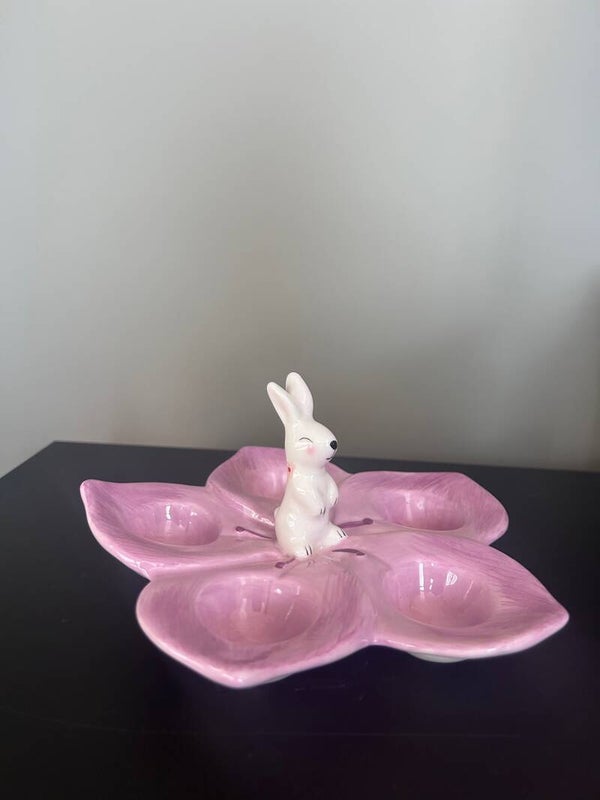 Eierschaal Konijn Paars – Perfecte Eierhouder voor Pasen! 🐰💜