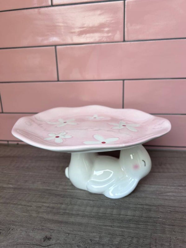 Schaal Konijn Roze – Schattige Serveerschaal voor Pasen! 🐰🌸