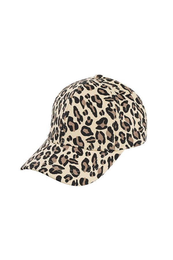 Panthera Baseball Cap – Panterprint in Beige & Bruin