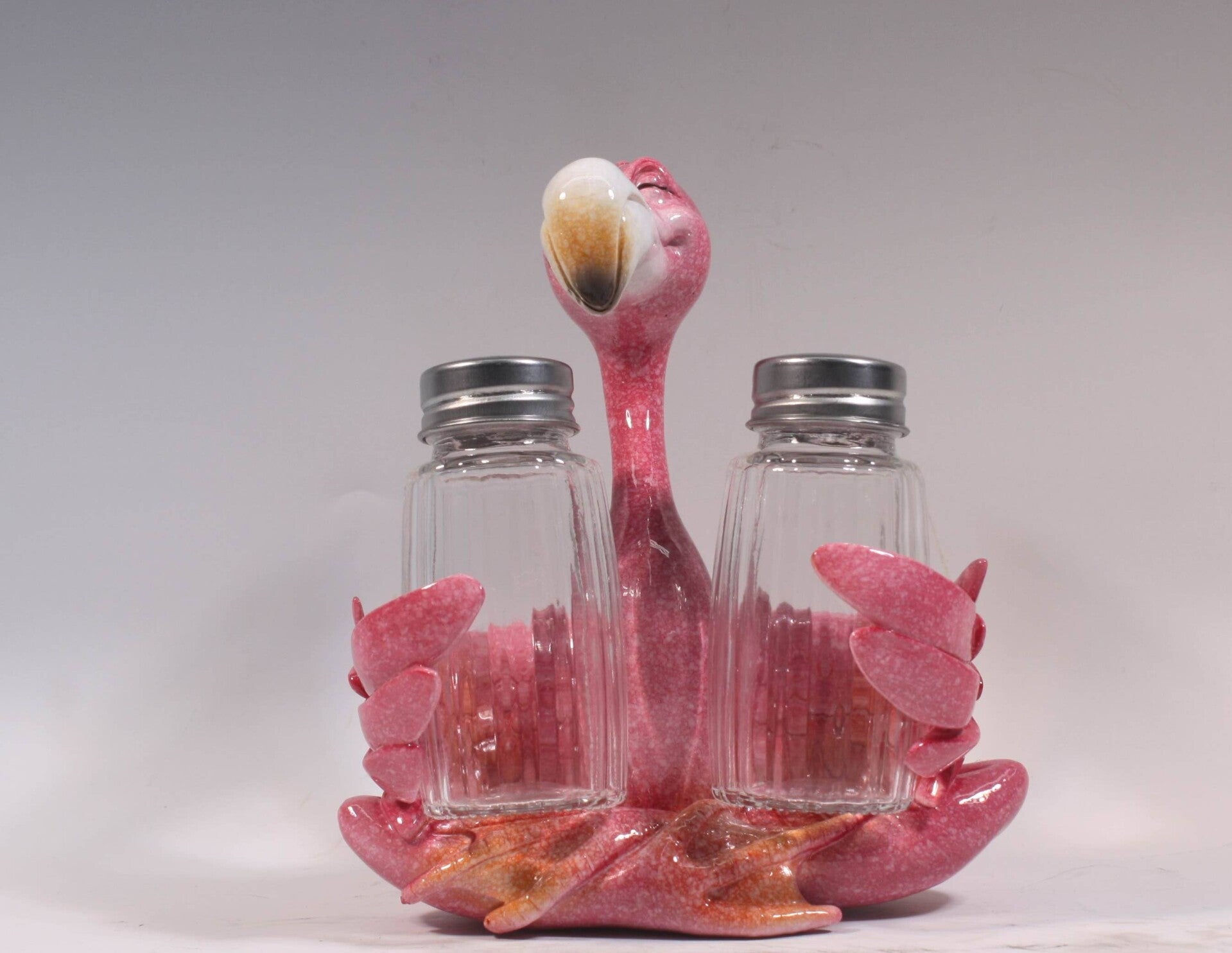 Peper & Zoutstel Flamingo Hug – Tropisch tafelen