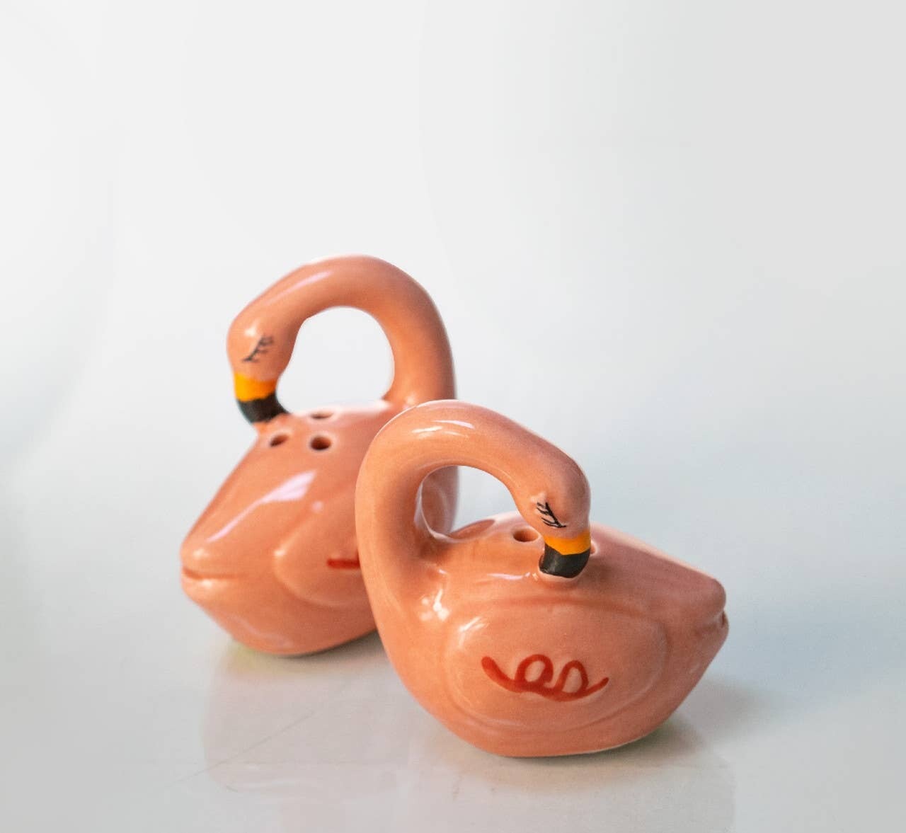 Peper & Zoutstel Flamingo Lovebirds