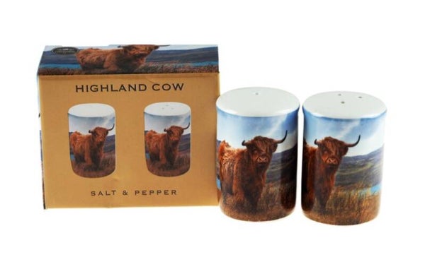 Peper en zoutstel koe